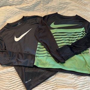 2 Long Sleeve Nike Shirts